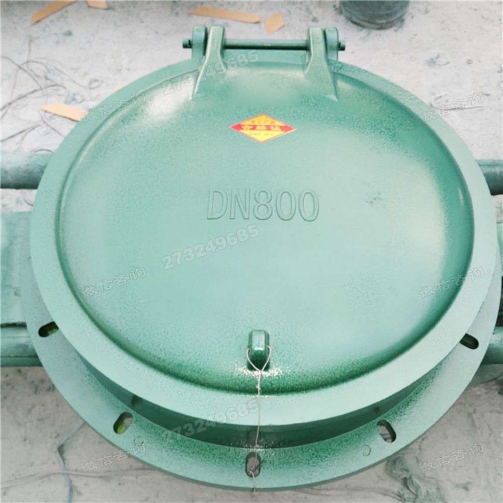 滴道DN800玻璃钢拍门