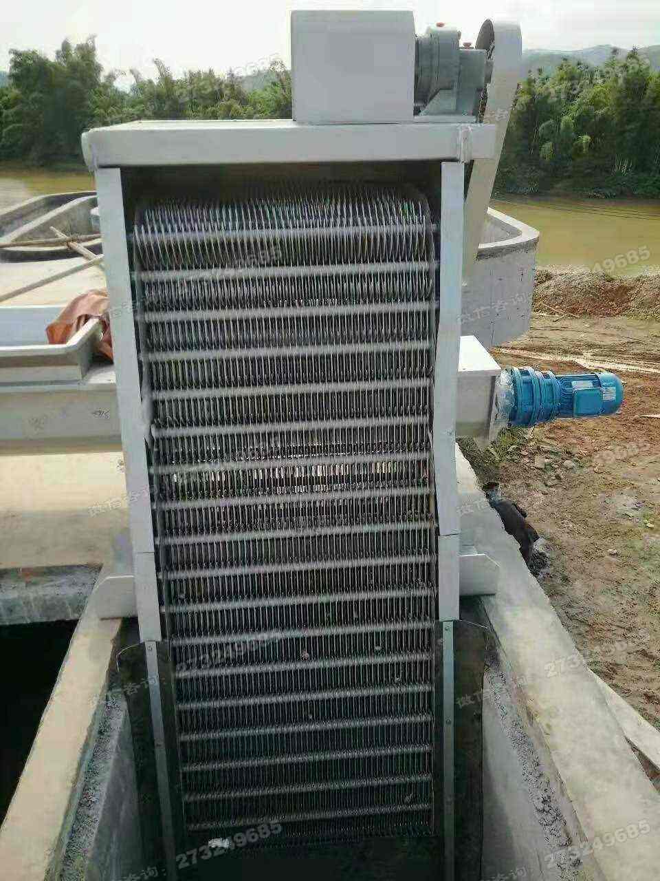 万载县小型回转式格栅清污机