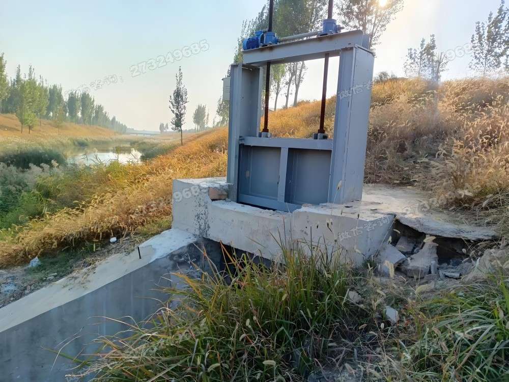 渭源县河道控水钢制闸门