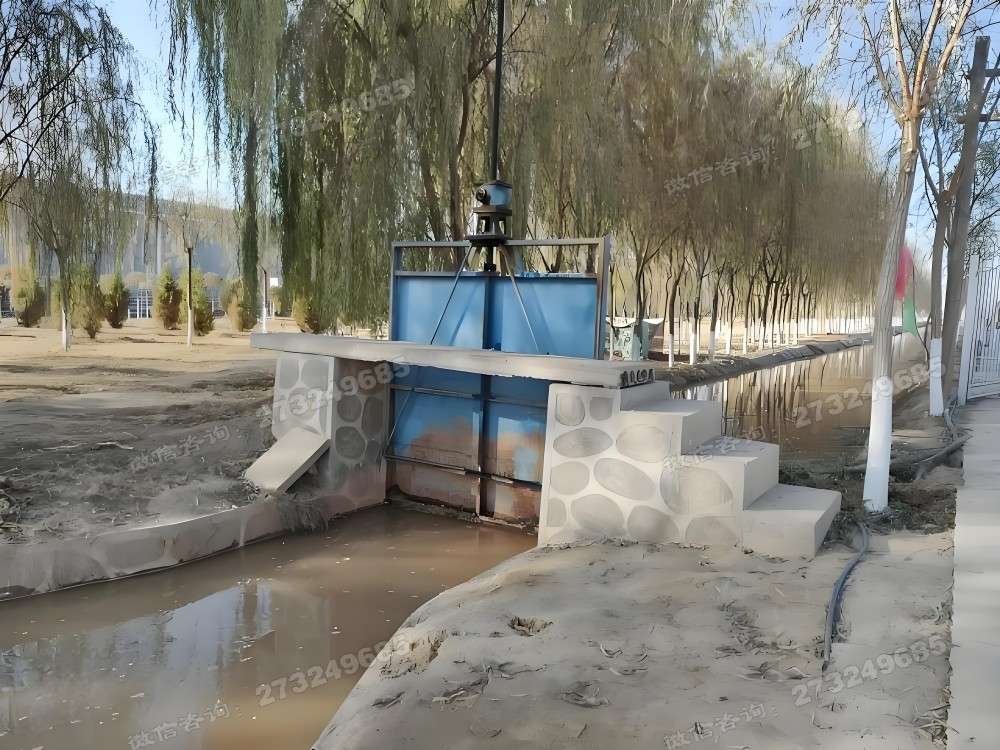 怀宁县小型景观渠道闸门