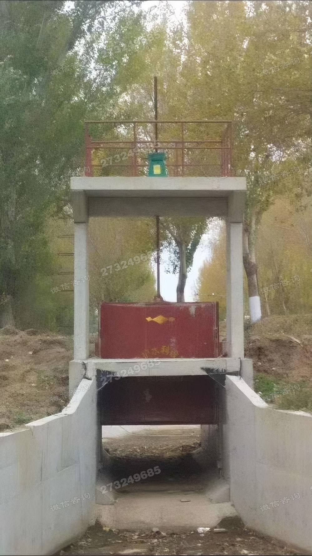 金水涵洞铸铁闸门