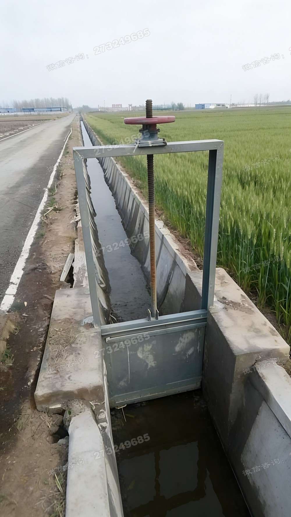 万宁小麦田铸铁闸门