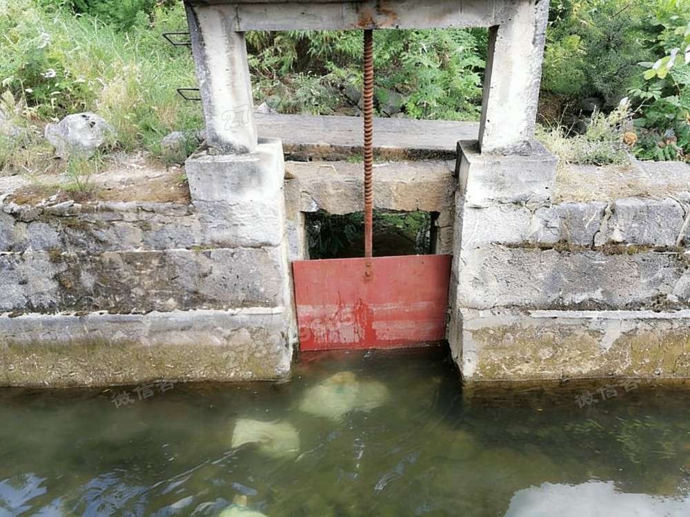 邗江隧洞铸铁闸门