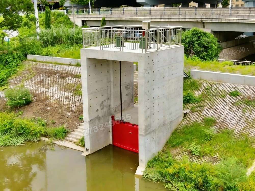 滴道桥下涵闸铸铁闸门
