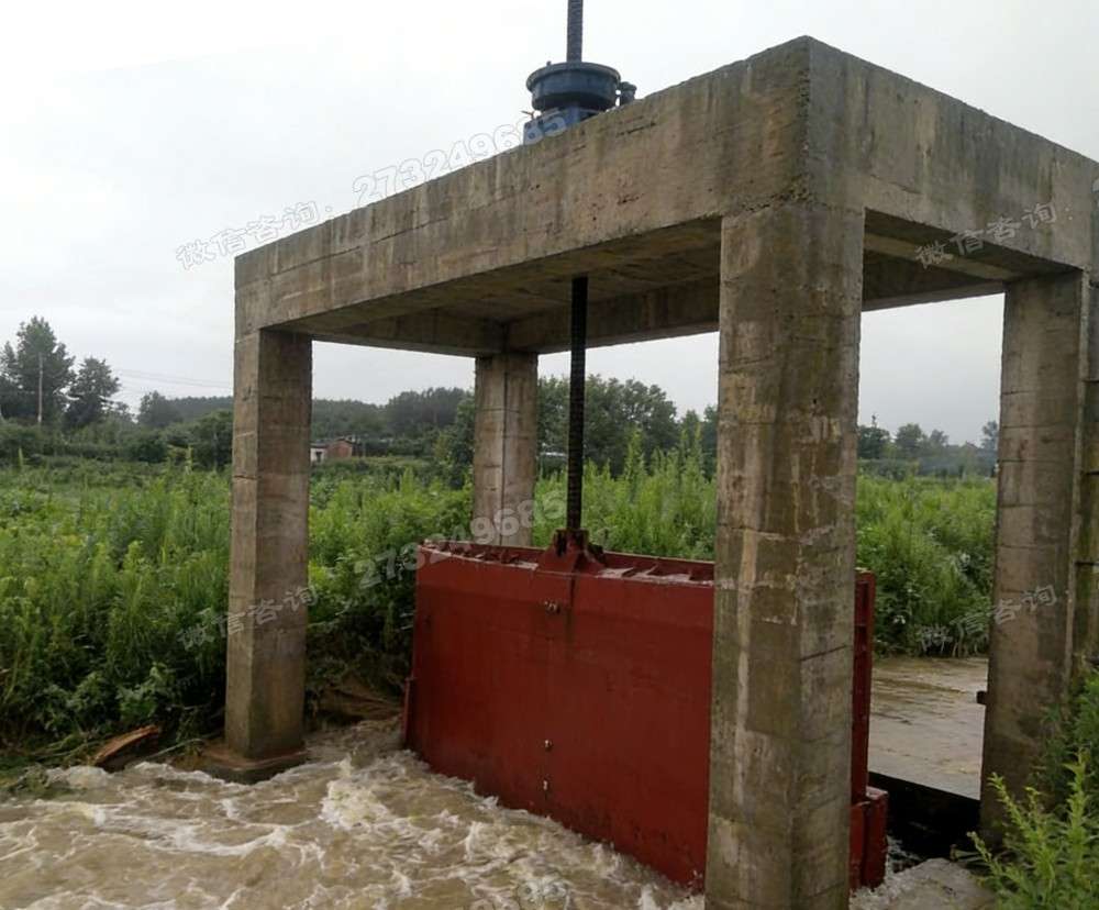 路北农田泄水铸铁闸门