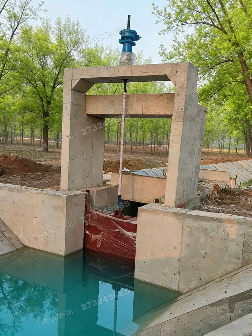 邢台林地渠道铸铁闸门