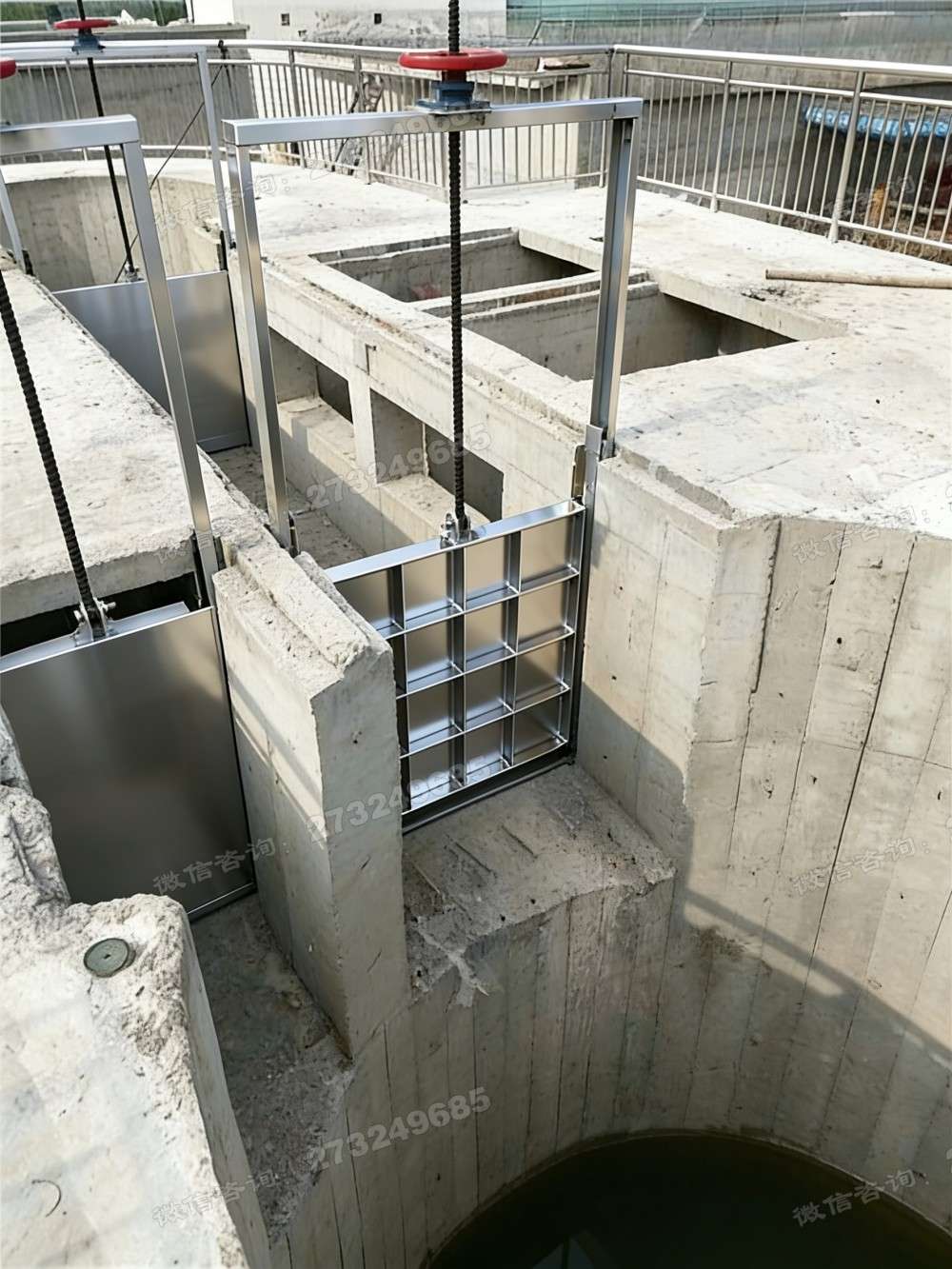 振安手摇启闭不锈钢闸门