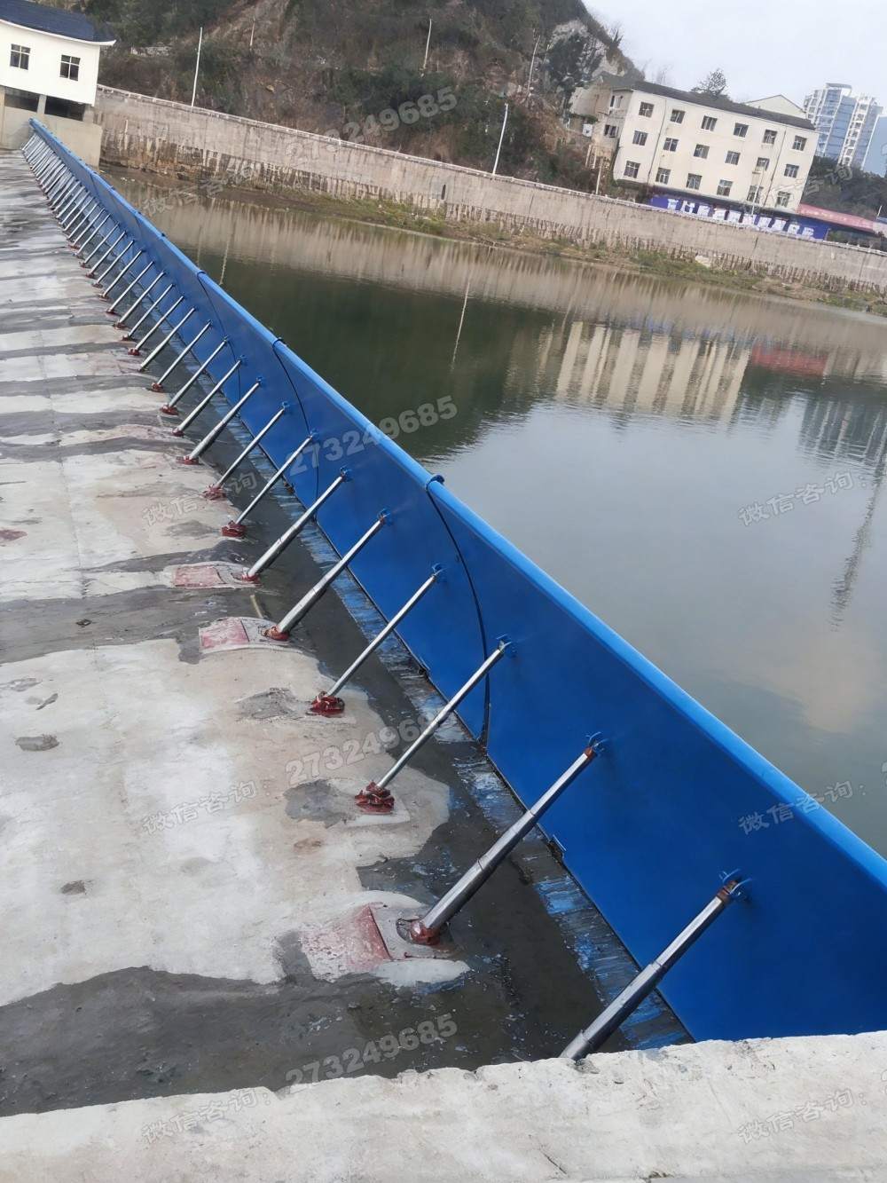 郑州合页式液压钢坝