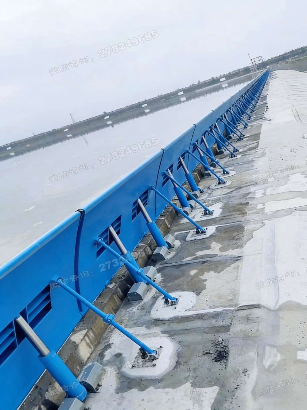 新乐观景液压钢坝