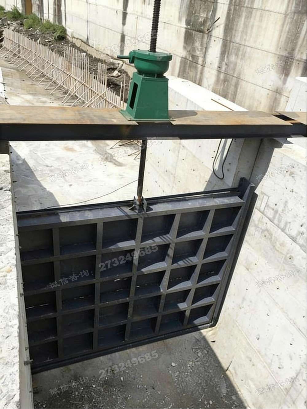 邓州大型钢制渠道闸门