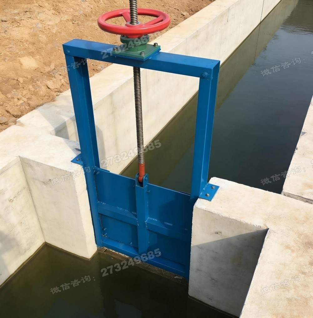 万宁方形钢制渠道闸门