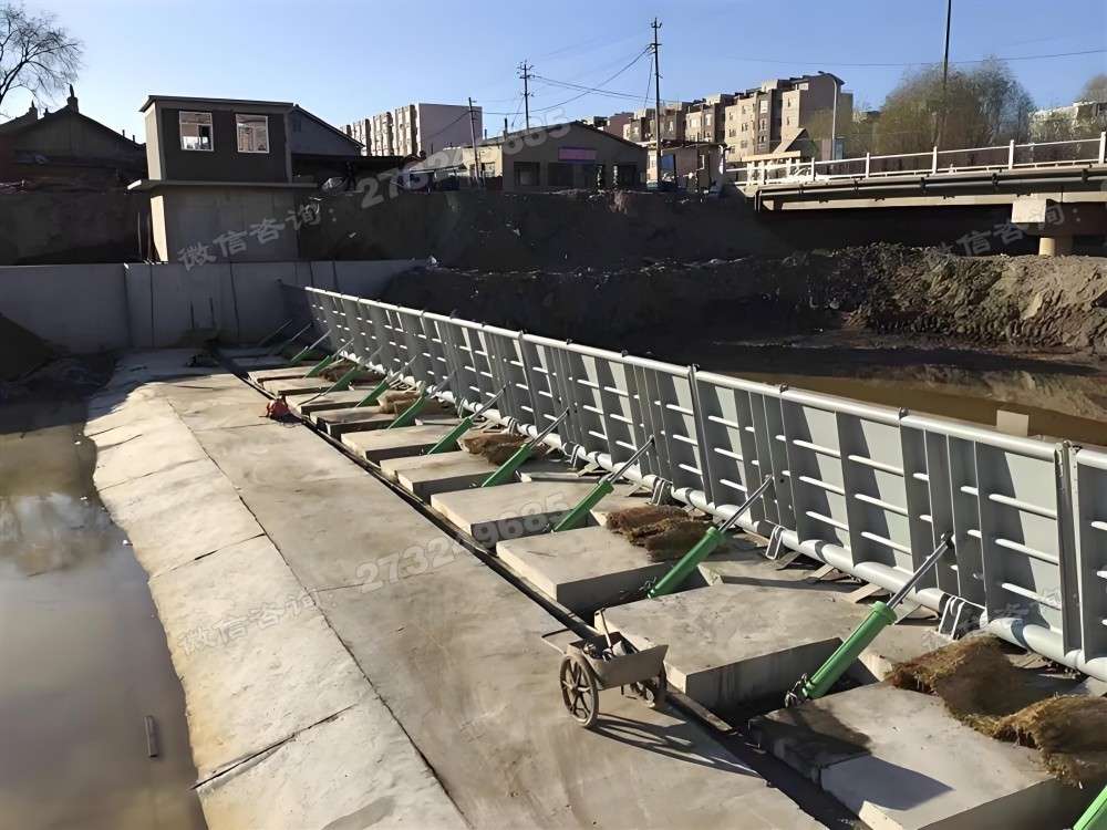 滴道乡村河道液压钢坝