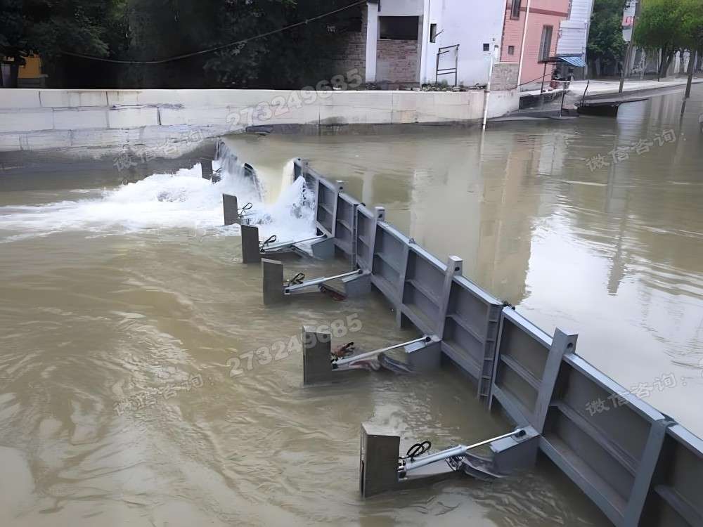 茂南城镇河道液压钢坝