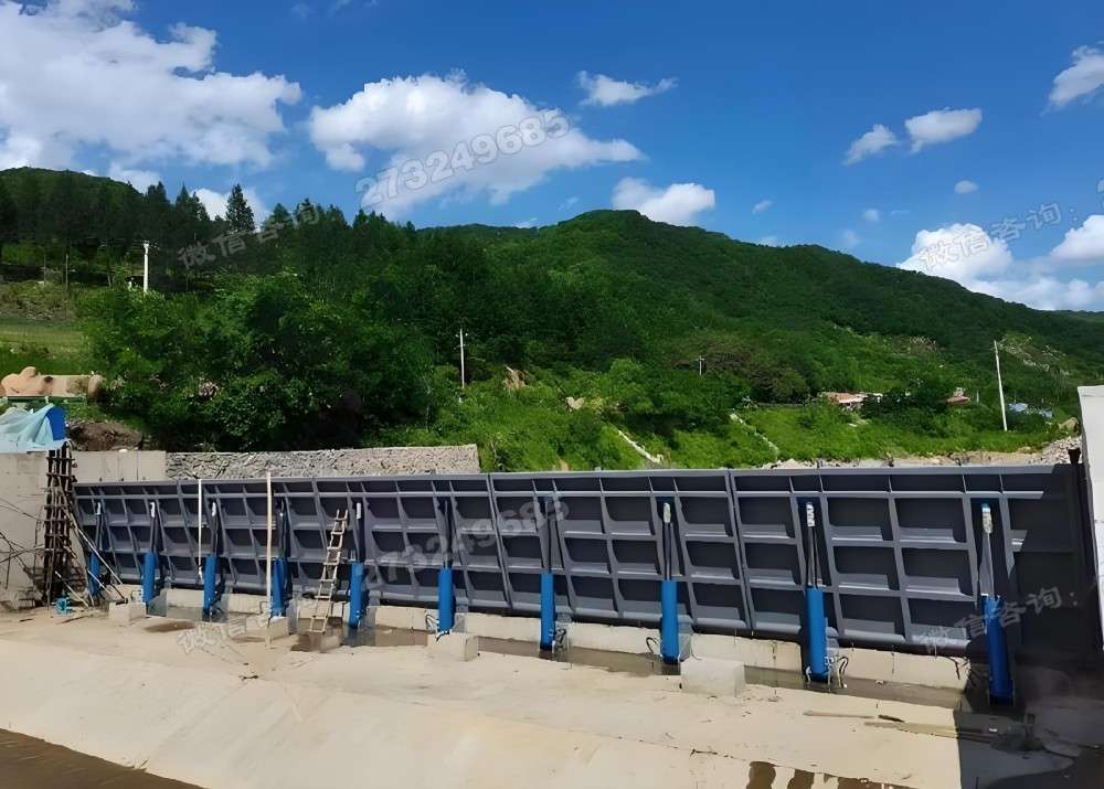 万宁底横轴液压钢坝