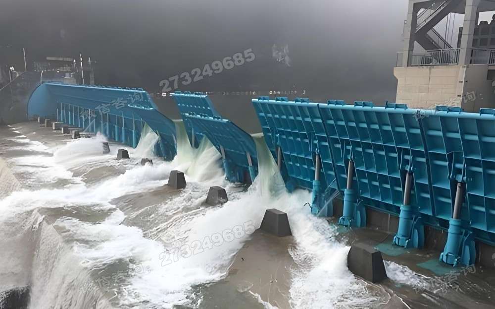 宁晋分段液压钢坝