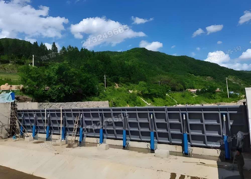 长宁县深灰色液压钢坝