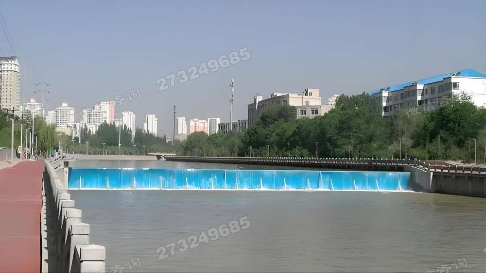 恒山城市水景液压钢坝