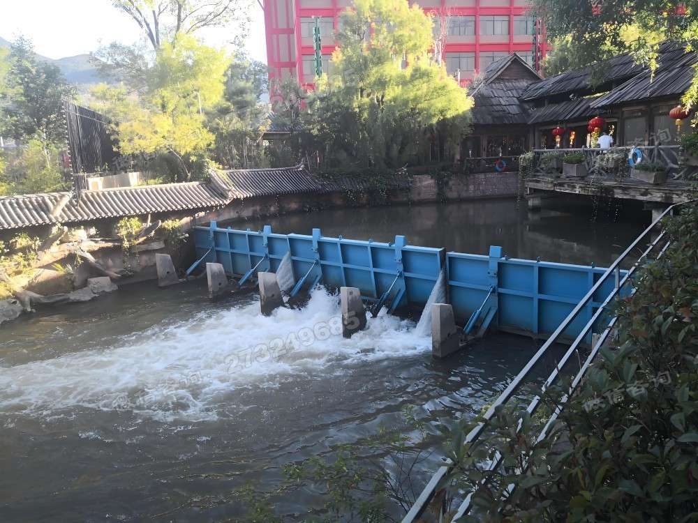 陇南分段式液压钢坝