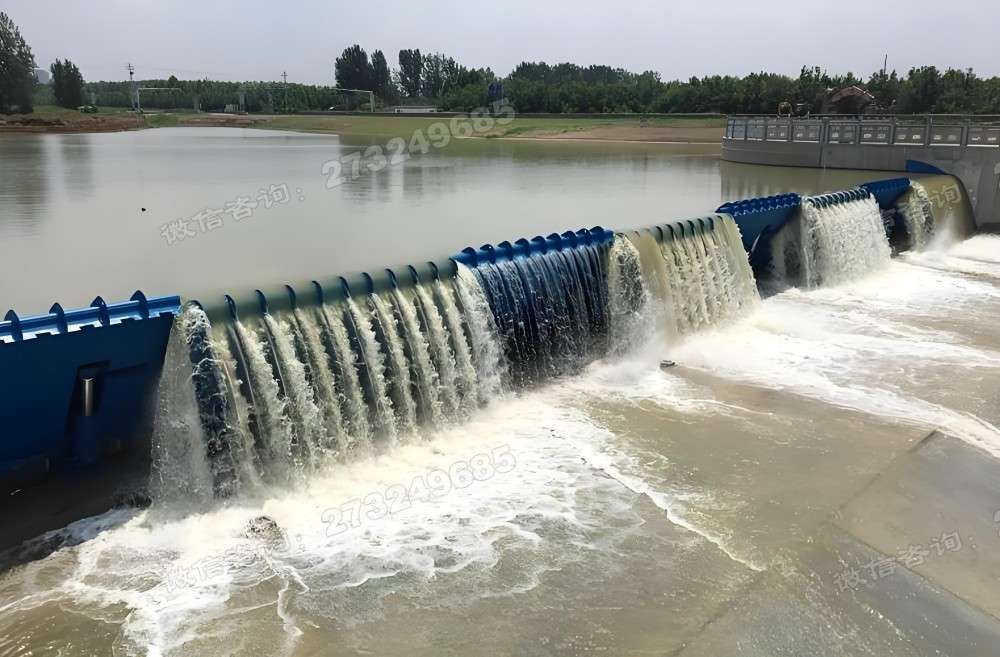 安顺泄洪液压钢坝控水闸门
