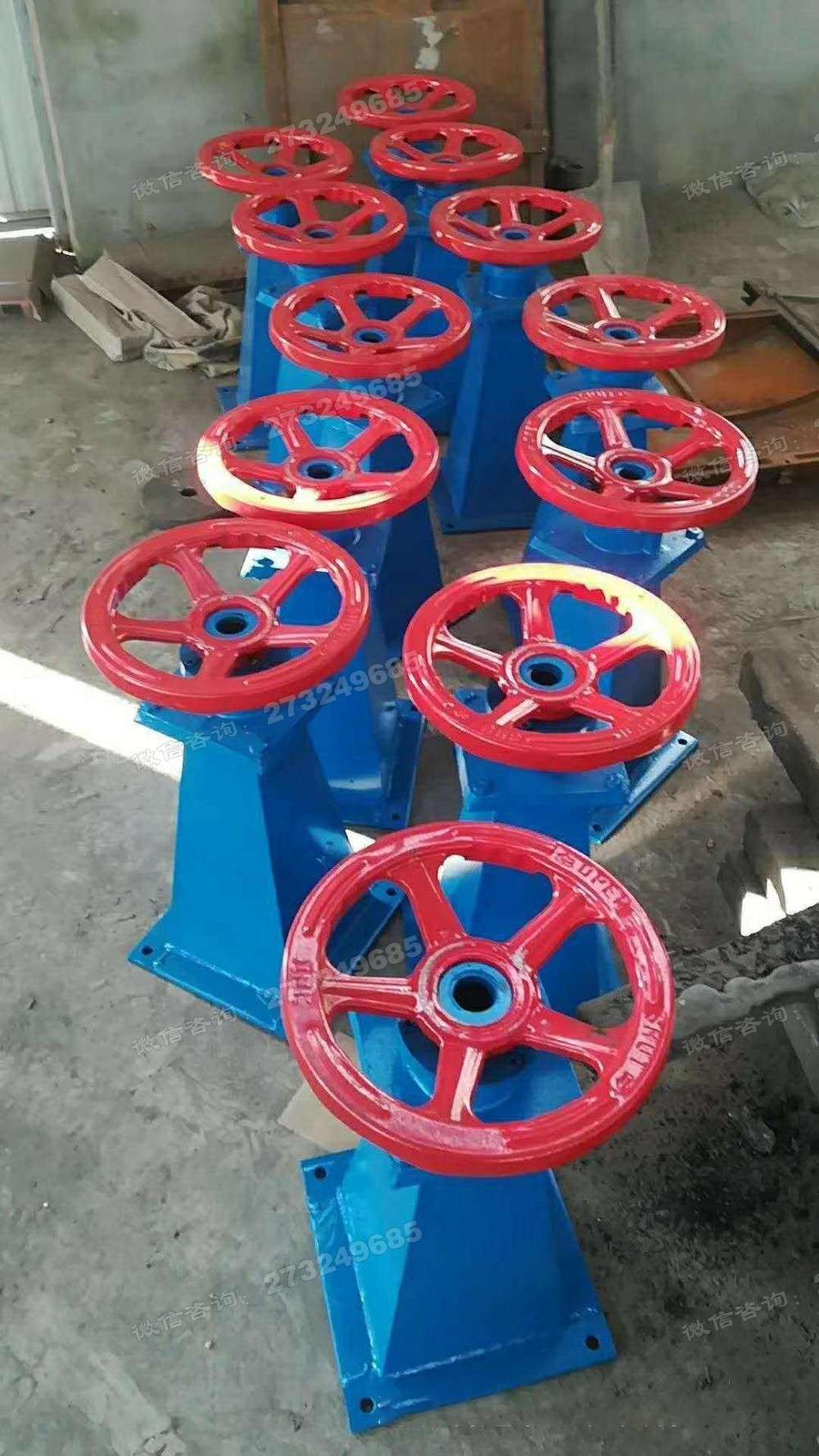 大名蓝色手轮启闭机