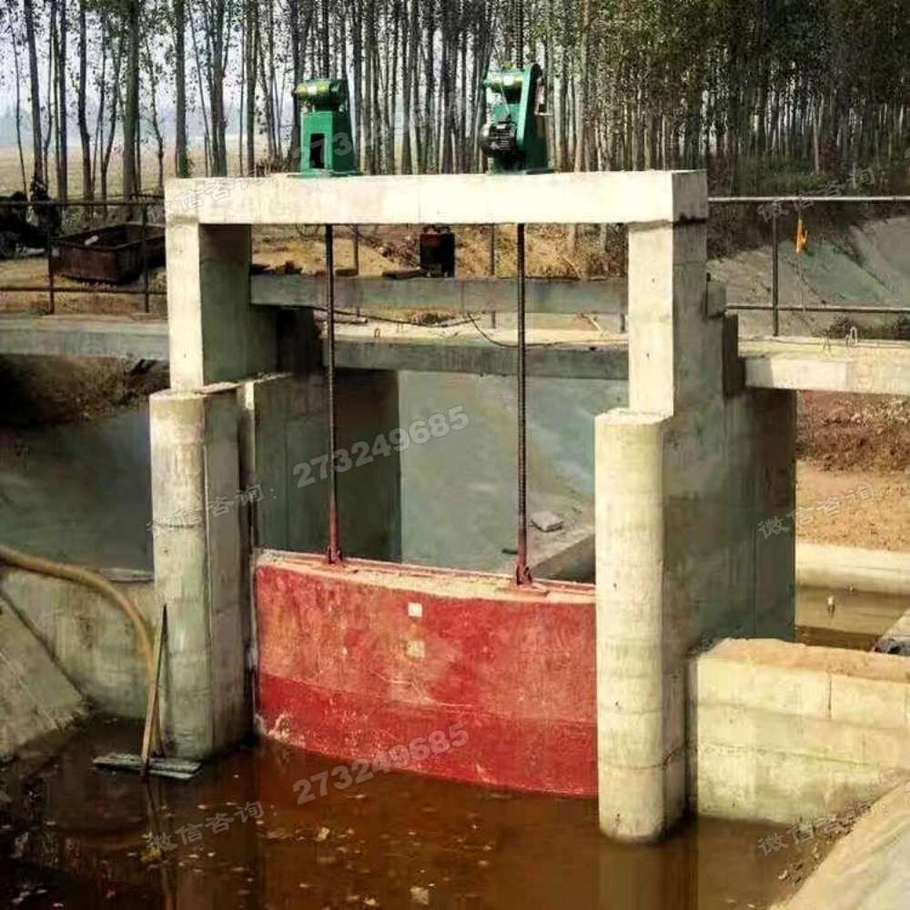 华龙双吊点渠道铸铁闸门